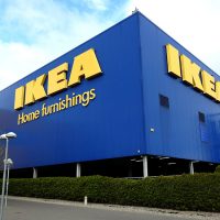 26th April 2019, Dublin, Ireland. IKEA store in Ballymun, Dublin, a Swedish-founded multinational group that designs and sells ready-to-assemble furniture, kitchen appliances and home accessories.